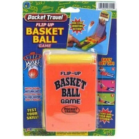 JA-RU Pocket Travel Flip-up basketball game 633682